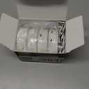 EZVALO LED Puck Lights, 50Lumens, Touch Light, 2.5'' Mini Tap Light, Rechargeable Sitck On Tap Lamp, 3 Color Temps, Under Cabinet Lights Wireless, Ideal for Kitchen,Closet,Pantry,Camper(4 Pack) (White)