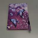 Case for All-New Amazon Fire HD 10 & 10 Plus (13th/11th Generation, 2023/2021 Release), Pen Holder, Premium PU Leather Stand Cover with Smart Auto Wake/Sleep, Butterfly