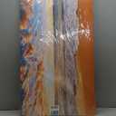 YYYYHPP YP2162 Beach Wall Art Morning Sunrise Sky Ocean Beach Waves Scenery Modern Painting Artwork for Office Wall Decor Home Decoration Stretched and Framed Ready to Hang (48"L x 24"W)