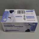 BEAUTURAL Steamer for Clothes, Portable Handheld Garment Fabric Wrinkles Remover, Aluminun Heating Plate, 35-Second Fast Heat-up, Large Detachable Water Tank (Only for 120V) (Blue&White)