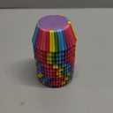 WARMBUY Rainbow Cupcake Papers Baking Cup Liners, 300 Pcs