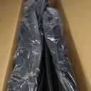 LASFIT Floor Mats & Trunk Mat for Honda CR-V 2007-2011 EX-L EX LX SE, All Weather TPE Custom Fit Floor Liner,1st & 2nd Row & Trunk Liner Full Set, Black