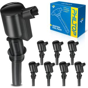 PHILTOP FD503 Ignition coils Fits for Ford 97-10 F-150 5.4L/4.6L, 99-19 E-350 Super Duty 5.4L/6.8L, 97-04 Expedition 5.4L, Mercury 98-11 Grand Marquis, 99-04 F-250 Super Duty 5.4L/6.8L