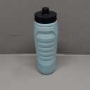 Under Armour Squeeze Water Bottles, 32 oz Water Bottles, Sideline Sports Water Bottle with Quick-Shot Lid, Quick & Easy Hydration, Gym Water Bottles, Squeeze Bottle, 1 32oz Bottle (Breeze Blue)