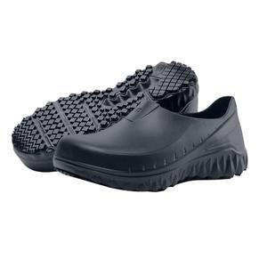 Shoes for Crews Unisex Slip-Resistant Work Clogs - Comfortable, Non-Slip Work Shoes for Men & Women in Food Service, Healthcare, Hospitality - Bloodstone, Size 10 M, 12 W