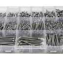 iexcell 1500 Pcs M3 x 4/6/8/10/12/16/20/25/30/35/40/45/50 Stainless Steel 304 Hex Socket Head Cap Screws Blots Nuts Washers Assortment Kit