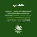 Spindrift Sparkling Water, Lemon Flavored, Made with Real Squeezed Fruit, 12 Fl Oz Cans, Pack of 24 (Only 3 Calories per Can) (EXP 03/01/27)