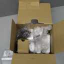 Panasonic Cordless Phone with Answering Machine, Link2Cell Bluetooth Home Phones, Voice Assistant and Advanced Call Blocking, Expandable System with 4 Handsets - KX-TGD864W (White)