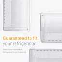 Smart Choice 240343803 Refrigerator Crisper Drawer Bin Clear, Impact Resistant Replacement Compatible with Frigidaire 240343801 240343805 240343806 240343808, Fits Select Frigidaire & Kenmore Models