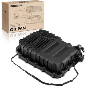 A-Premium Automatic Transmission Oil Pan with Drain Plug & Gasket Compatible with Hyundai Elantra, Elantra GT, Sonata, Santa Fe, Accent, Tucson & Kia Soul, Optima, Sorento, Forte Koup, Sportage, Rio