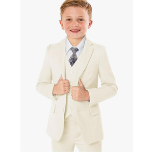 Boys’ Formal Suit 5 Piece Set, Toddler Tuxedos for Wedding, Suits for Teens Boy Dress School Clothes
10Y