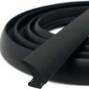 RV Window Seal, W: 1/4" x H: 1/2" Rubber Windshield Gasket, RV Window Weather Stripping for Boat, Vehicle, Home Application and More, 20Feet