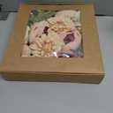 MISSPIN Artificial Flowers DIY Box Set Fake Roses Bouquet Bridal Wedding Flowers Colorful Centerpiece Table Decorations Boho Faux Floral with Stems Arrangements for Cake Home Party Indoor Outdoor