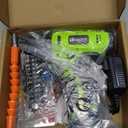 FADAKWALT Cordless Drill Set,12V Power Drill Set with Battery and Charger, Electric Driver/Drill Bits, 3/8'' Keyless Chuck,21+1 Torque Setting, 180 inch-lbs, with LED Electric Drill Set (Green)