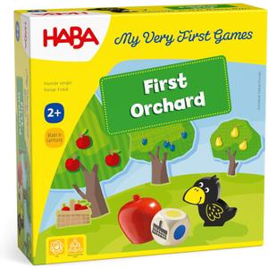 HABA My Very First Games - First Orchard Toddler Game - My First Orchard Game, Cooperative Toddler Board Games for 2 Year Olds - Made in Germany
