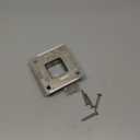 Stainless Steel 316 Grade Floor or Wall Base Flange for 1-1/2" x 1-1/2" Post