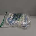 Uphome Boho Bathroom Rugs Blue Vintage Non-Slip Bath Rug Oriental Soft Machine Washable Bathroom Mat Cute Tribal Floral Bath Mats for Bathroom Decor for Sink Shower Toilet, 20x31 inch