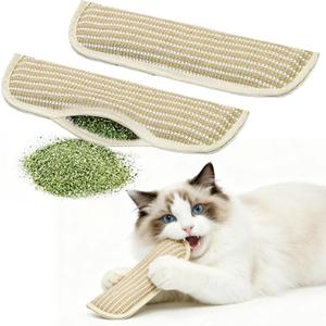 2 Packs Clawvia Cat Toy, Organic Catnip Toys Organic Catnip for Indoor Scratching, Teething&Chewing, Drives Bored Cats Crazy with Fun Interactive
