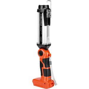 Cordless LED Work Light for Black & Decker 20V Li-ion Battery, 35W 2000LM Outdoor Flashlight Portable Camping Lanterns for Car Repairing, Job Site Lighting, Emergency