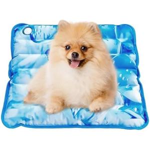 Dog Cooling Mat,Pet Cooling Mat for Dogs and Cats,Easy Washable,Suitable for all types of pets,Summer Keep Your Pet Cool (17.7X17.7in)