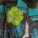 Anti Slip Dog Socks to Prevent Licking Paws for Hot Pavement Dog Shoes Double Sides Dog Boots & Paw Protectors Booties for Hardwood Floors with Grip Medium Senior Dogs M, Black & Blue
