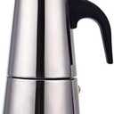 kkhouse Stainless Steel Coffee Pot Mocha Espresso Latte Percolator Stove Coffee Maker Pot Percolator Drink Tool Cafetiere Latte Stovetop (300ml)