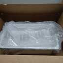 Winco Full Size 6" Deep Metal Food Pan / Steam Table Pan, Anti-Jam, 25 Gauge