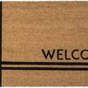 entryways Crisscross Welcome Doormat, 18"x30"