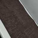 AMOAMI-Bath Mat-Absorbent Quick Dry Bathroom Floor Mats-Washable Rubber Backing Bath Mats for Bathroom Rugs Fit Under Door-Bath Rug for in Front of Sink Bathtub Shower Room, Brown 20''x32''