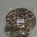 Gaming Mouse Pad with Wrist Support, Spsun Leopard Grain Pattern Custom Design Cute Mousepad,Pain Relief Wrist Mouse Pads for Computer Laptop Home Office with Coasters