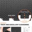 innhom 12/24/48 Tiles Gym Flooring Gym Mats Exercise Mat for Floor Workout Mat Foam Floor Tiles for Home Gym Equipment Garage