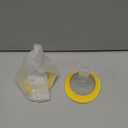 17mm Oval Flanges Shields Compatible with Medela Pumps, Replacement Parts for Pump in Style, Symphony, Swing Maxi, Harmony and Personalfit FlexBreast Pump Accessories