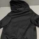 BAOBICUTE Dog Basic Hoodie Soft Dog Clothes Cold Weather Sweaters for Medium Large Dogs Cozy Fabric Warm Sweatshirt with Leash Hole (Black, XL)