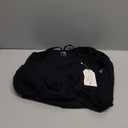 LASLULU Womens Sexy Square Neck Crop Top Ribbed Seamless Long Sleeve Workout Tops Halter Neck Athletic Yoga (Small, Black)