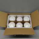 Candle Charisma White Pillar Candles Bulk Pack of 6  (3x4 Inch) Long-Lasting 70-Hour Burn, Dripless & Smokeless  Perfect for Hassle-Free Decor at Weddings, Fall Table Centerpieces & Special Events