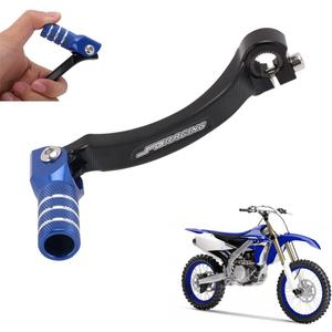 JFG RACING Motorcycle Folding Gear Shifter Shift Lever Pedal CNC for YZ250F YZ450F 2014-2021 YZ250FX 2020 YZ450FX 2016-2021 WR250F 2020 WR450F 2016-2021 Dirt Bike Blue
