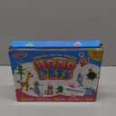 Funtopia Beads for Crafts, Pony Beads Keychain Making Kit, Bead Pets Art Crafts for Kids Beginners, Birthday Party DIY Craft for Girls Boys (1500 Bead, 30 Designs)