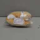 Cute Cat Plush Long Body Pillow Cuddle Cartoon Stuffed Animals Cat Plushie Soft Doll Pillows Gifts for Kids Girls (Orange, 19")