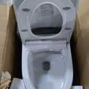 EPLO Smart Toilet - Elongated Heated Seat, Auto Flush,Kick Flush,Warm Wash, Modern One piece Toilet with Bidet built in, ADA Comfort Height for Bathroom, Blackout can Flush, Night Light, LED Display