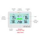 Indoor Outdoor Thermometer and Hygrometer Wireless Weather Stations with 328ft/100m Range, Temperature and Humidity Monitor with Barometer