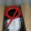 O-Cedar EasyWring Microfiber Spin Mop & Bucket Floor Cleaning System + 2 Extra Refills, Red/Gray