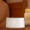 Dreamegg Sound Machine for Baby Adult Sleep, White Noise Alarm Clocks for Bedrooms Heavy Sleepers Travel, White