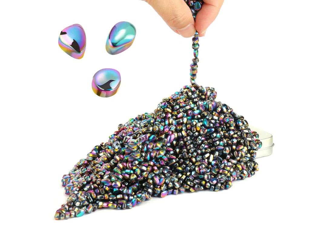 1100pcs Putty, Fidget Toys, Fidget Toys Adults ，Sensory Toys，Adults Gifts,Desk Fidgets Toys for Office Stress/Anxiety Relief (1100 PCS(Colour))