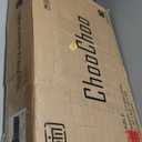 ChooChoo Record Player Stand, Vinyl Record Storage Cabinet, Turntable Stand Holds up to 160 Albums, Record Player Table Display Shelf for Living Room, Bedroom, Office, Vintage Black