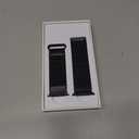 Energy Link Compatible with Apple Watch Band 42mm 44mm 45mm 49mm for Women Man, Band Charging, Silicone material, Outdoor Waterproof (Black+Black metallic)