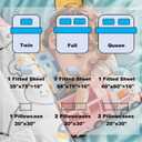 Bats Halloween Decoration Pumpkin Fitted Sheet Witch Hat Bed Sheets Spider Web Bedding Set Twin,Bones Galaxy Stars Sheets Cartoon Skeleton Spooky Spider Webs Halloween Decorations Indoor (Multi 04)