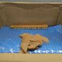 WORKLION 24" x 36" Large Self Healing PVC Cutting Mat, Double Sided, Gridded Rotary Cutting Board for Craft, Fabric, Quilting, Sewing, Scrapbooking - Art Project (Green/Blue)