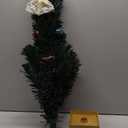 3ft Green Fiber Optic Christmas Tree,Prelit Artificial Tabletop mini Christmas Tree,Star,Butterfly and Ball Ornaments for Best Holiday Home Decorations