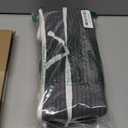 Goodpick Woven Storage Basket for Shelves, Baskets for Organizing, Cotton Rope Baskets with Handles, Rectangle Basket for Baby Toy Storage, 13 x 10 x 9 Inches, White & Dark Gray