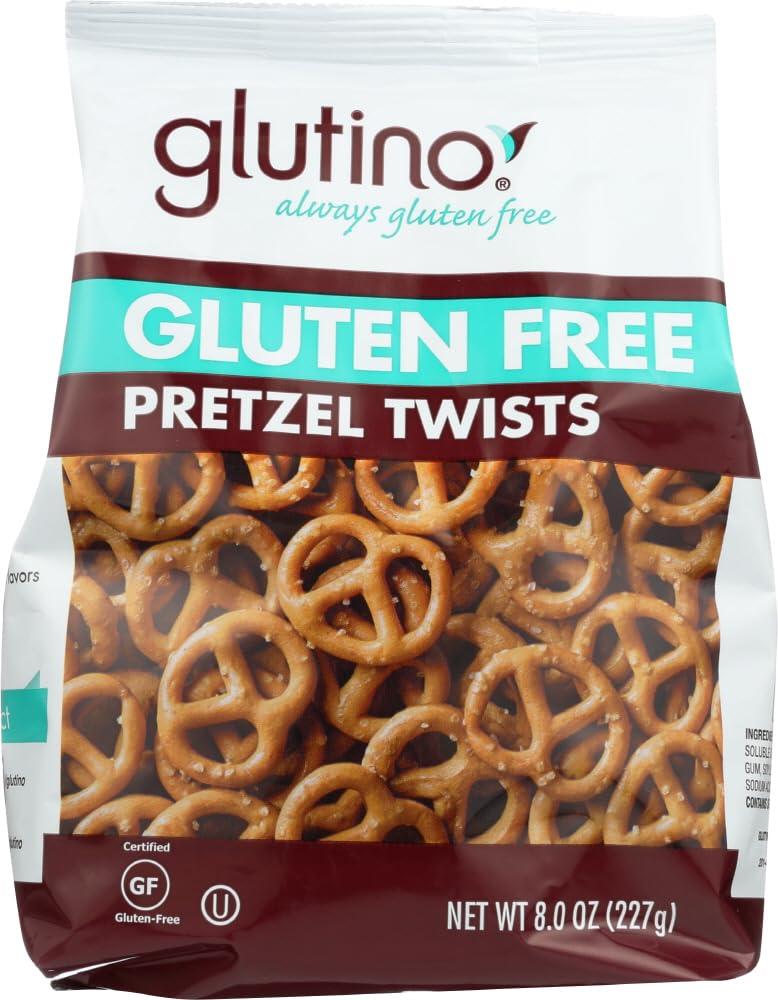 Glutino Gluten Free Pretzel Twists, Salted, 8 oz Pack Of 2